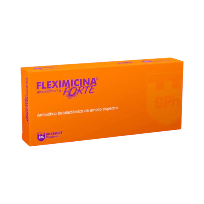 Fleximicina Forte 1G Amoxicilina X 20 Comprimidos Dispersables