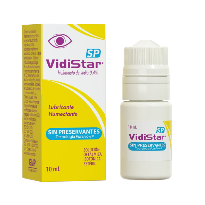 Vidistar Sp 0.4 Colirio Hialuronato Sodio X 10Ml— Farmacorp