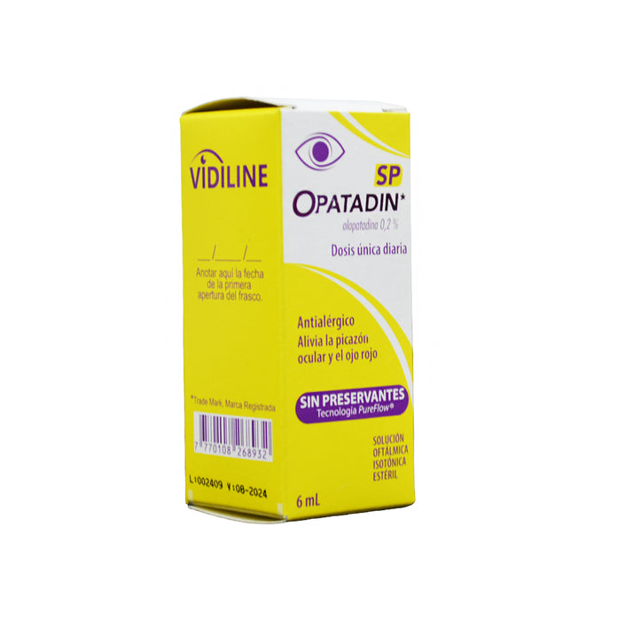 Opatadin Sp 0.2% Colirio X 6Ml Olopatadina