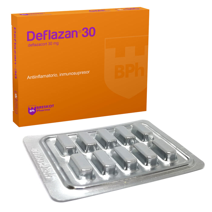 Deflazan 30Mg Deflazacort X Comprimido