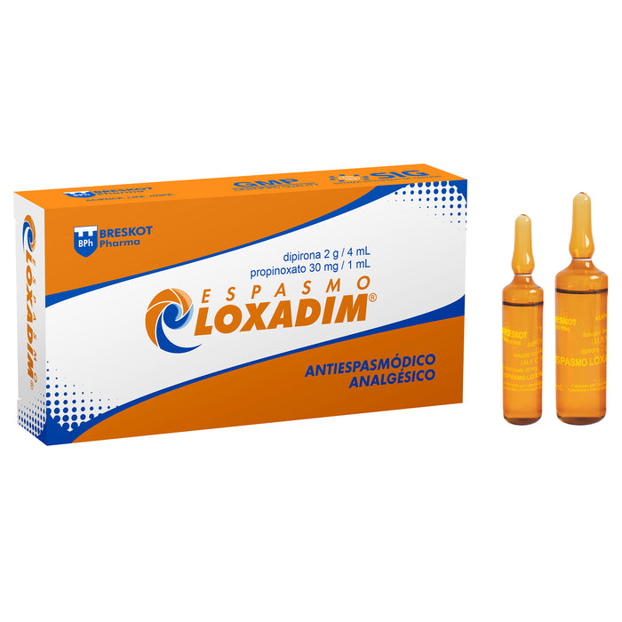 Espasmo Loxadim Im Iv Dipirona Propinoxato 16 Dosis X 2 Ampollas