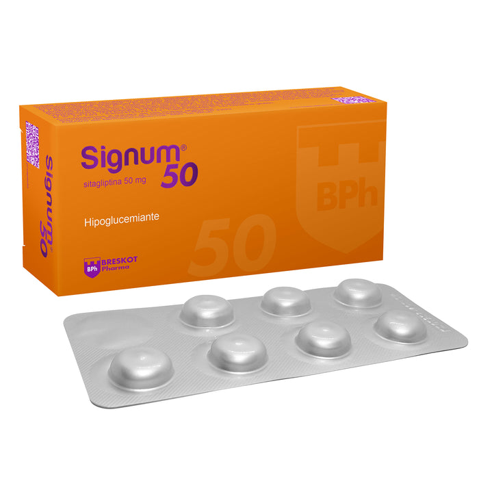 Signum 50Mg Sitagliptina X Comprimido