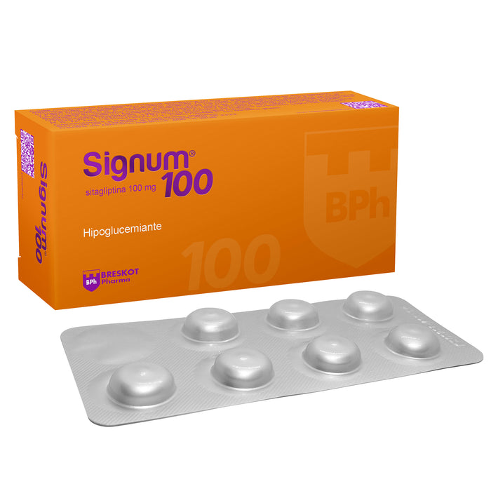 Signum 100Mg Sitagilptina X Comprimido