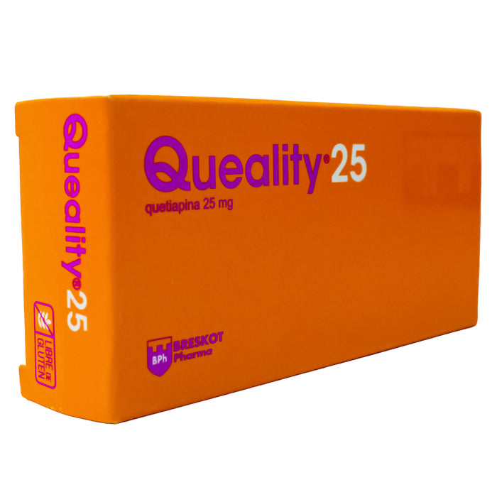 Queality 25Mg Quetiapina X Comprimido