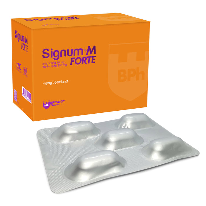 Signum M Forte 50 850Mg Sitaglipt Metformina X Comprimido