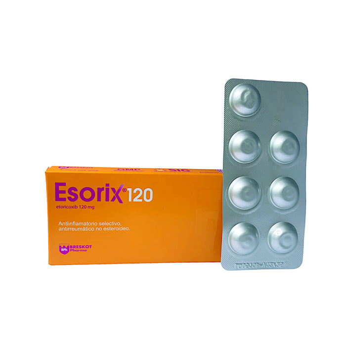 Esorix 120Mg Etoricoxib X Comprimido