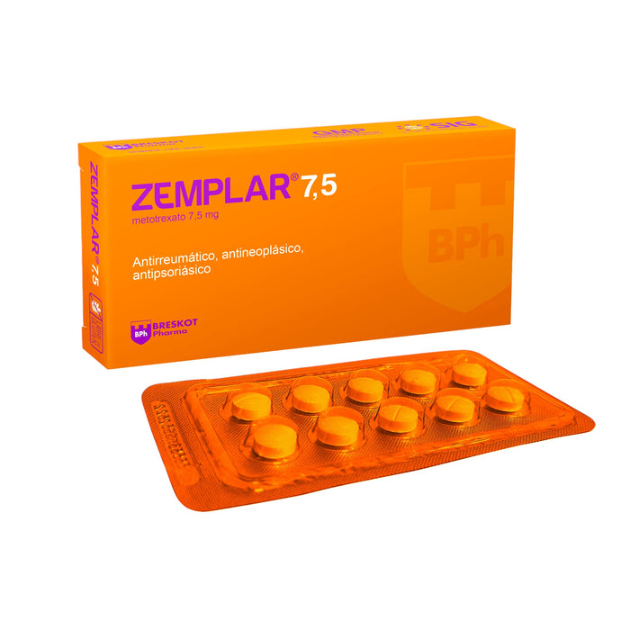 Zemplar 7.5Mg Metotrexato X 10 Comprimidos