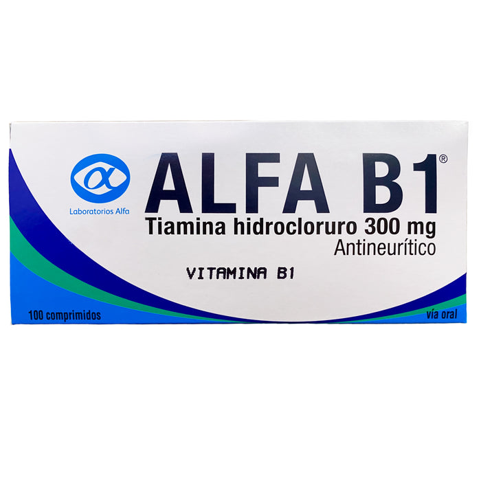 Alfa B1 Vitamina B1 300Mg X Tableta