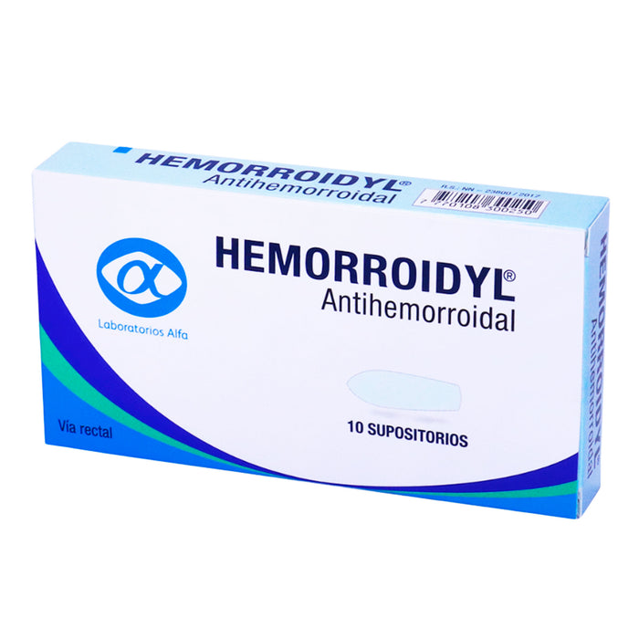 Hemorroidyl X Supositorio