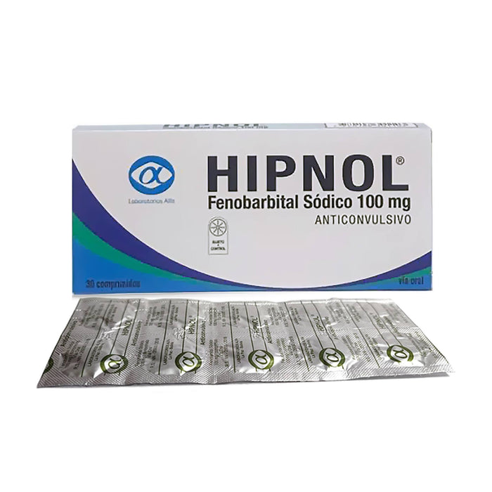 Hipnol Fenobarbital Sódico 100Mg X Comprimido