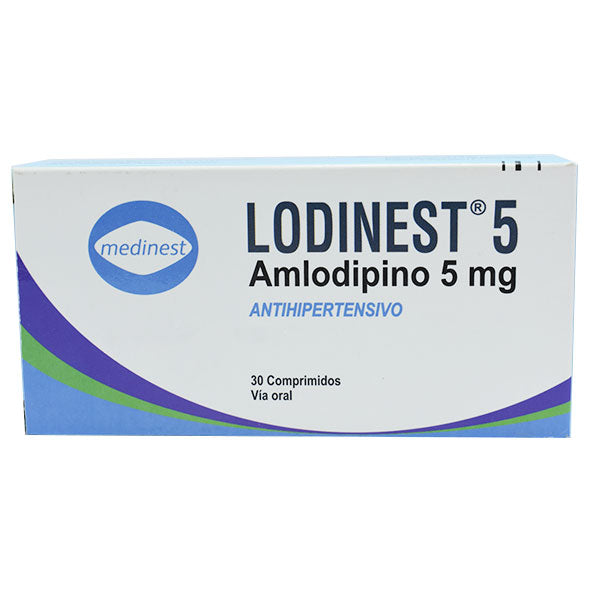 Lodinest Amlodipino 5Mg X Tableta