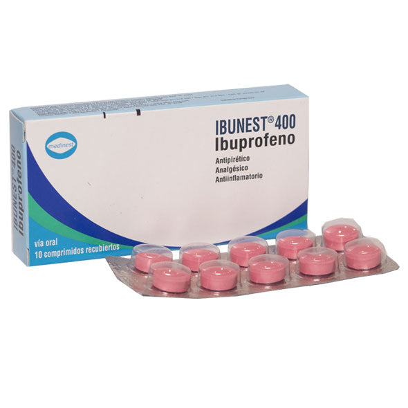 Ibunest Ibuprofeno 400Mg X Tableta