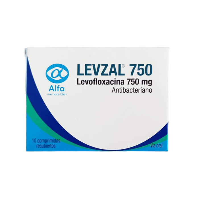 Levzal 750Mg X 10 Comp Levofloxacina