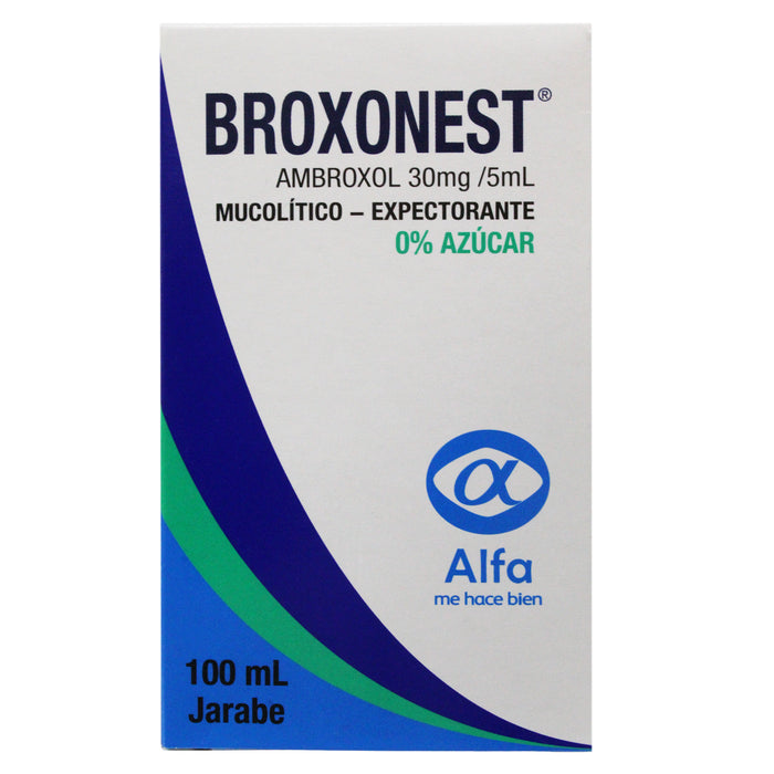 Broxonest 30Mg 5Ml Jbe X 100Ml Ambroxol