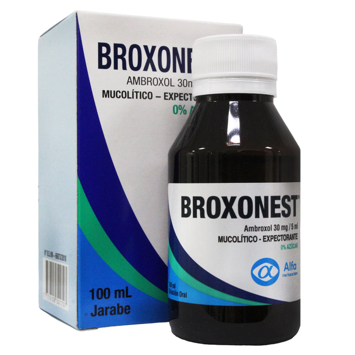 Broxonest 30Mg 5Ml Jbe X 100Ml Ambroxol