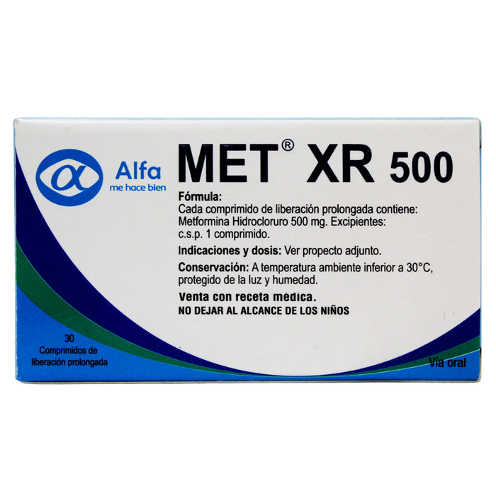 Met Metformina 500Mg X Tableta