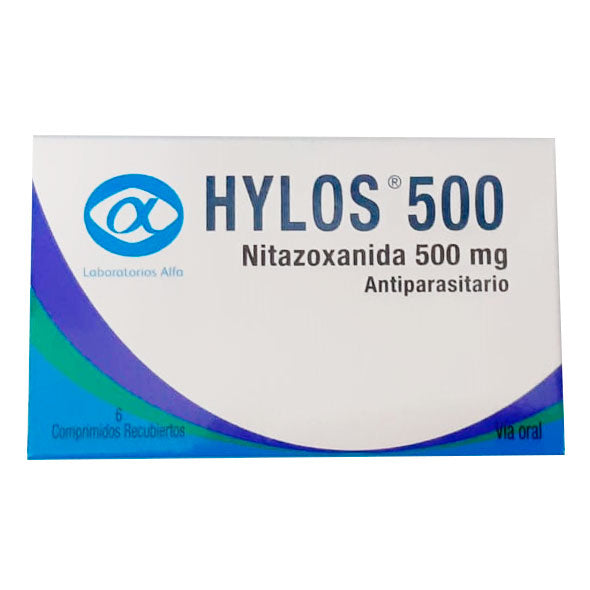 Hylos Nitazoxanida 500Mg X Tableta