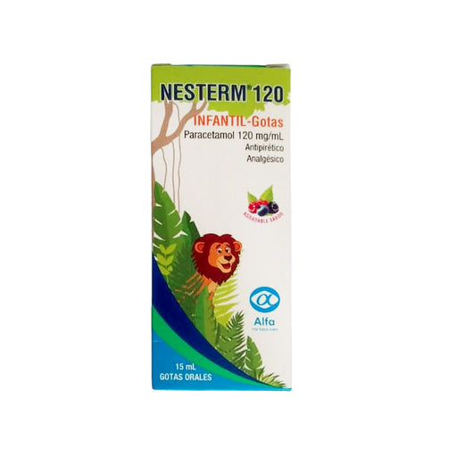 Paracetamol Gotas Nesterm Infantil 120 Mg X 15 Ml