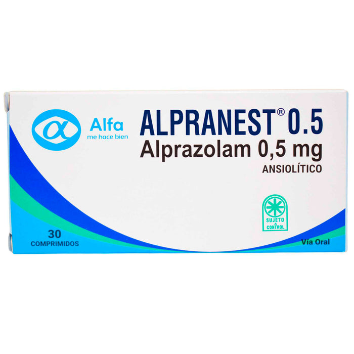 Alpranest Alprazolam 0.5Mg X Tableta