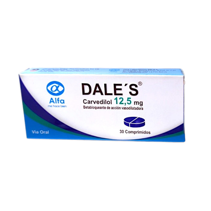 Dales Carvedilol 12.5Mg X Comprimido