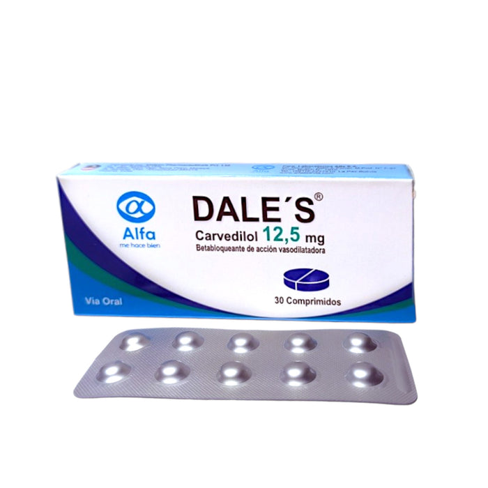 Dales Carvedilol 12.5Mg X Comprimido