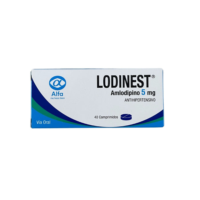 Lodinest Amlodipino 5Mg X Comprimido