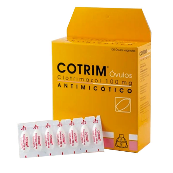 Cotrim Clotrimazol 100Mg X Ovulo