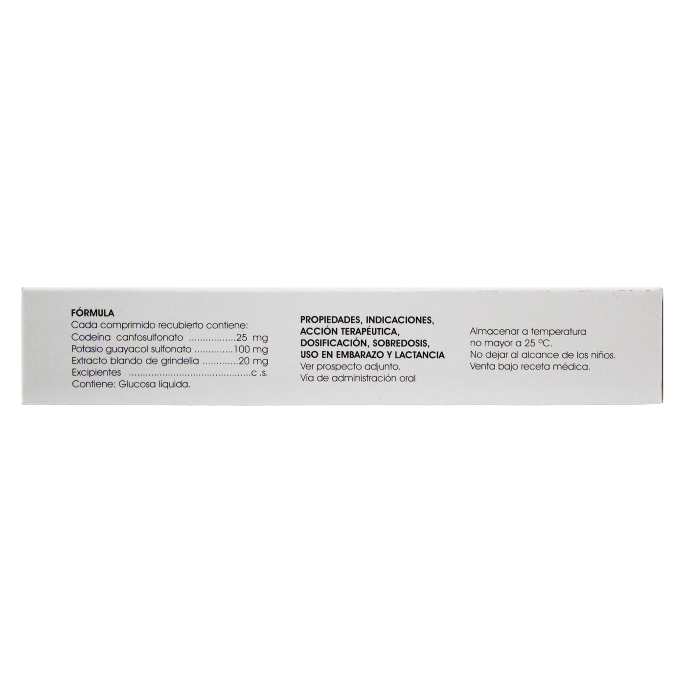 Codicon Tablet Al Codion X Tableta— Farmacorp