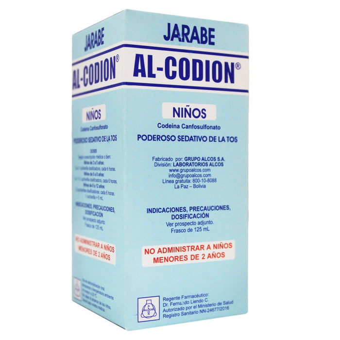 Al Codion Ninos Jbe X 125Ml Codeina