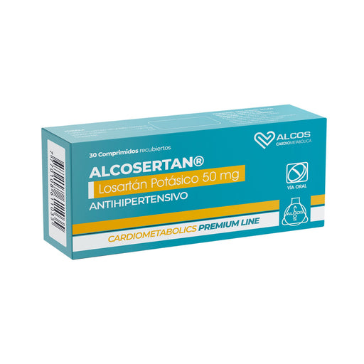 Alcosertan Losartan 50Mg X Comprimido