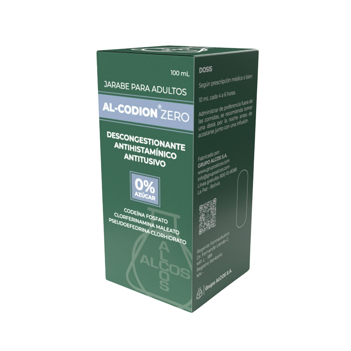 Al Codion Zero Jarabe X 100Ml— Farmacorp