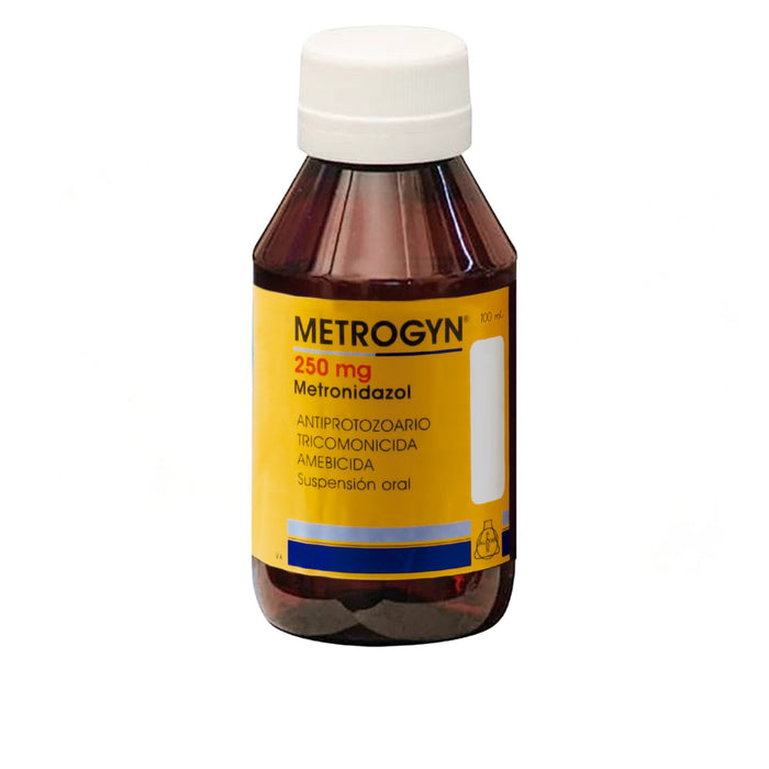 Metrogyn Metronidazol 250Mg / 5Ml Suspensión X 100Ml