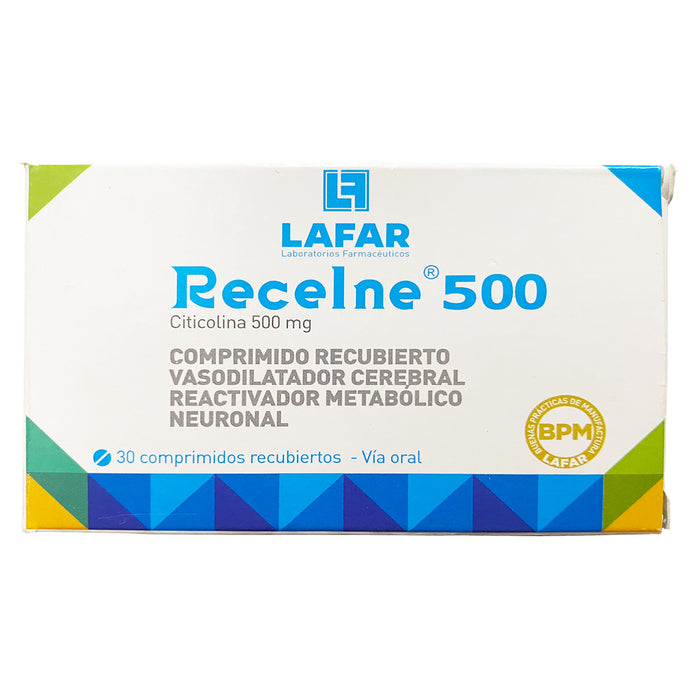 Recelne Citicolina 500G X Comprimido