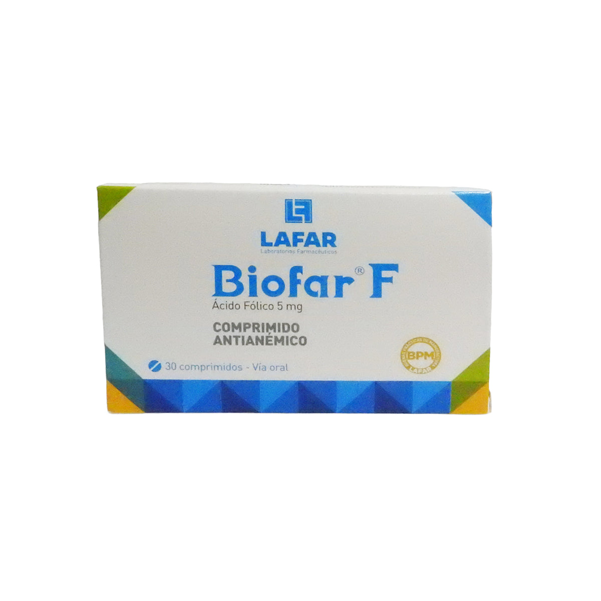 Biofar F 5Mg Acido Folico X Comprimido— Farmacorp