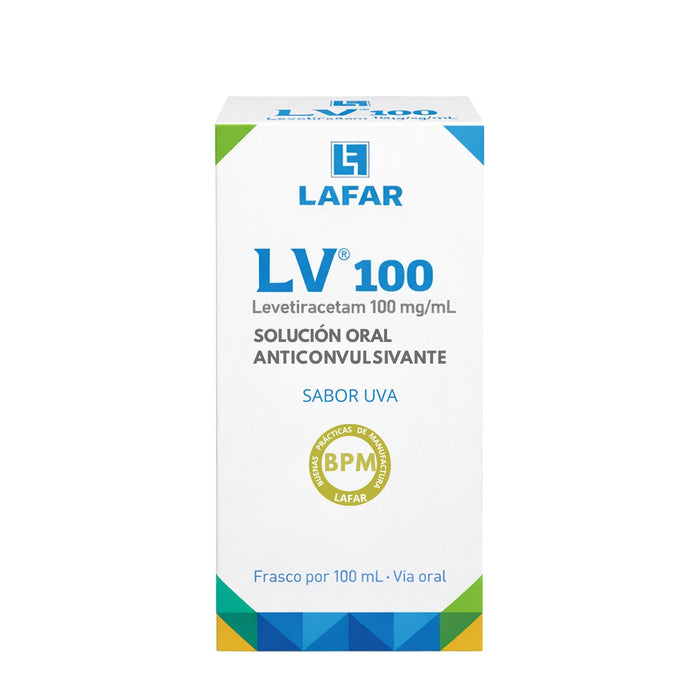 Lv Levetiracetam 100Mg/Ml Solución Oral X 100Ml