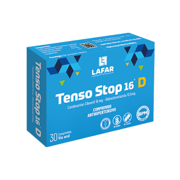 Tenso Stop 16Mg D X Comprimido