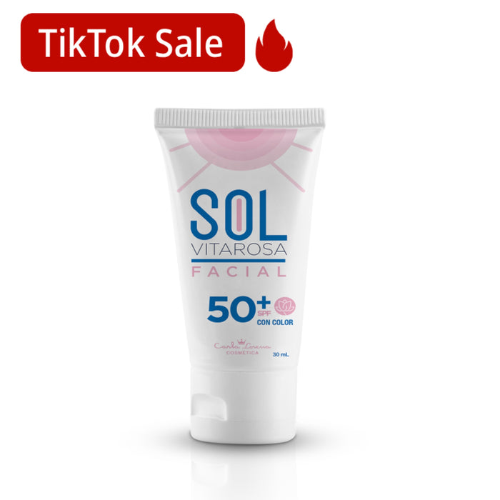 Vitarosa Sol Protecc Facial Spf50+ X 50Ml Antiedad