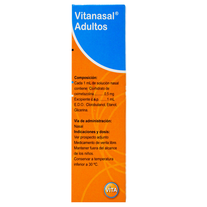 Vitanasal Ad 0.05 Gotas Nasales Con Dosificador X 15Ml