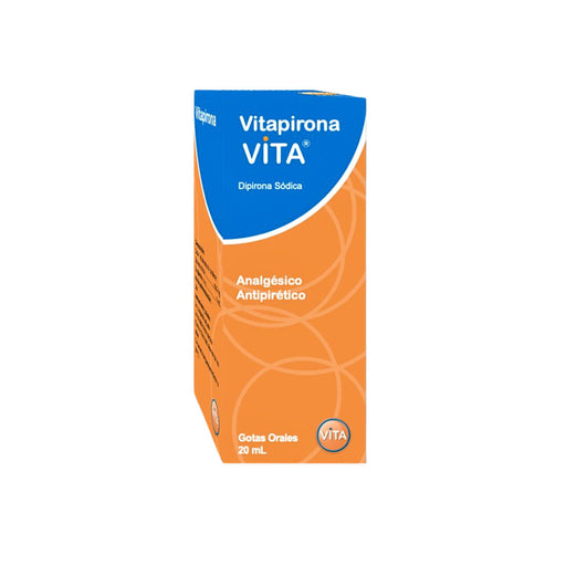 Vitapirona 500Mg Dipirona Gotas X 20Ml