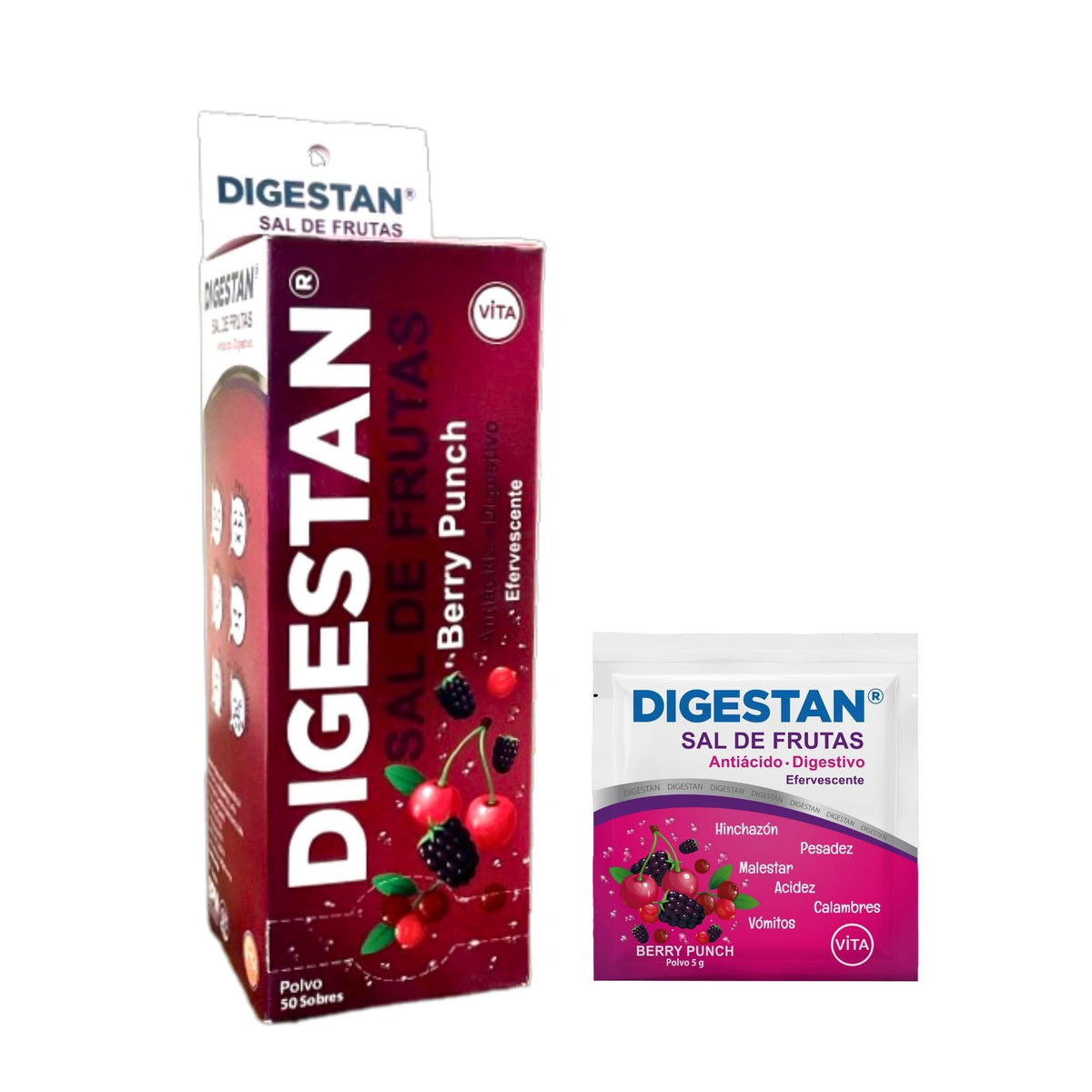 Digestan Sal De Frutas Berry Punch X Sobre— Farmacorp
