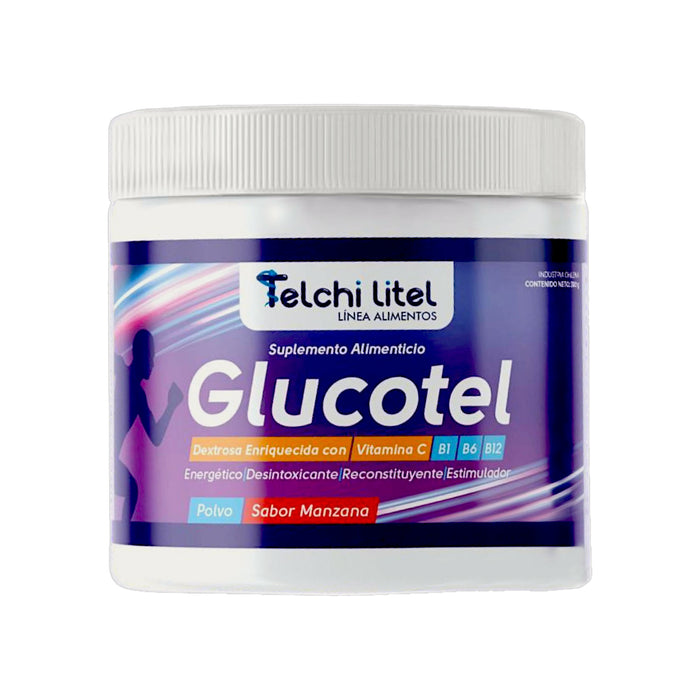 Glucotel Telchi Sabor Manzana Suplemento Alimenticio  X 300G