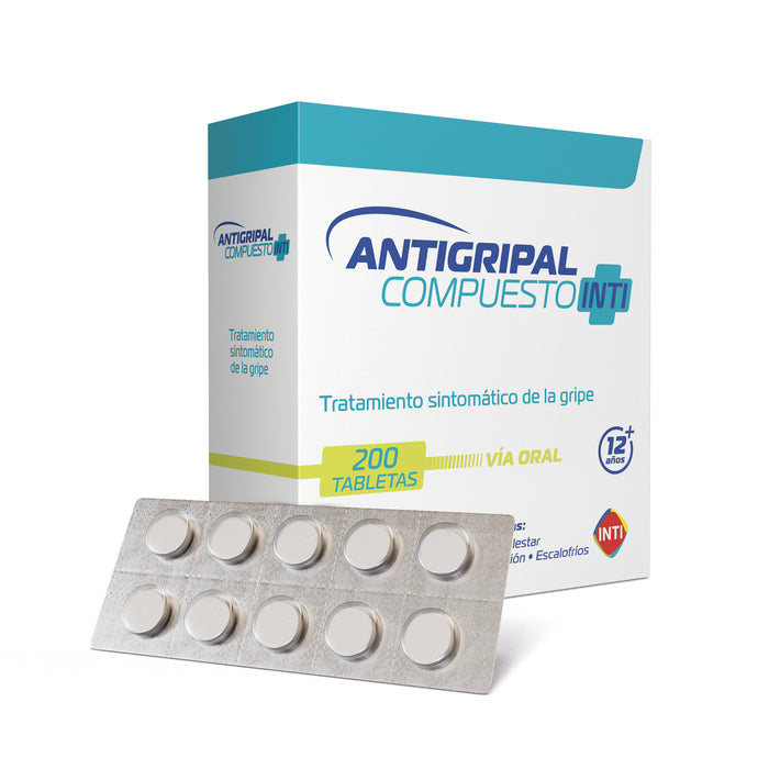 Antigripal Compuesto X 200 Tabletas