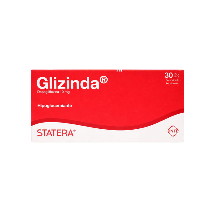 Glizinda Dapagliflozina 10Mg X Comprimido