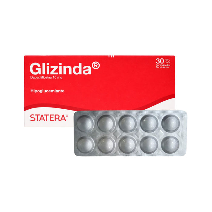 Glizinda Dapagliflozina 10Mg X Comprimido