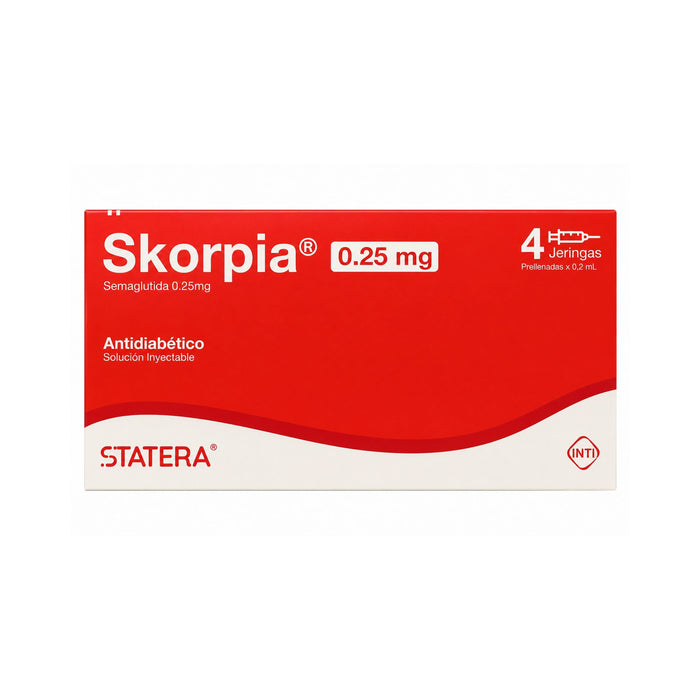 Skorpia Semaglutida 0.25Mg Frio X Jeringa Prellenada