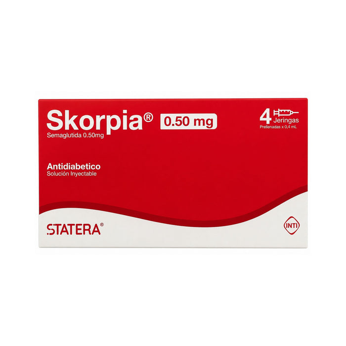 Skorpia Semaglutida 0.50Mg Frio X Jeringa Prellenada