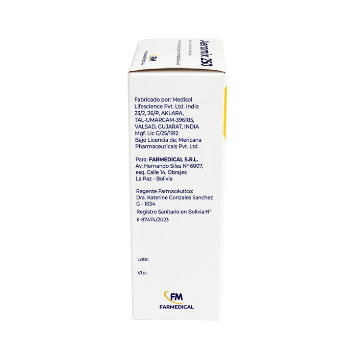 Aeromix 250 Inhalador Oral X 120 Dosis