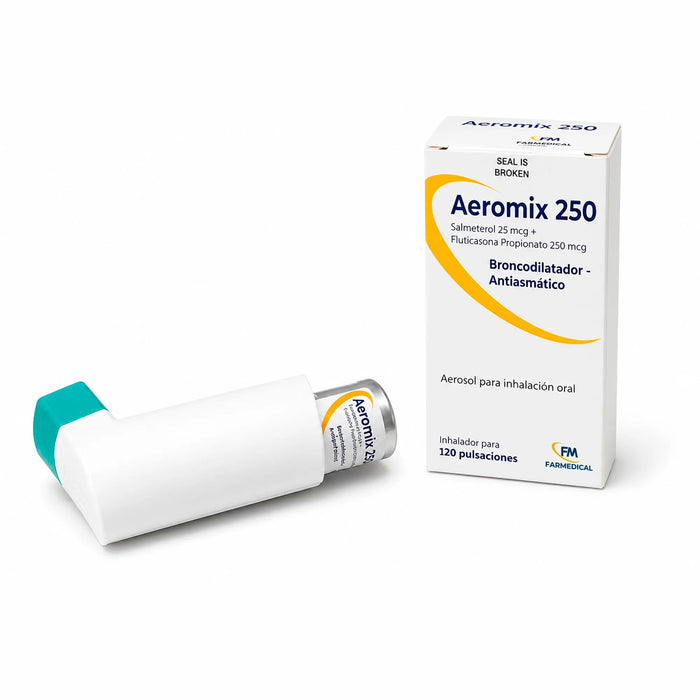 Aeromix 250 Inhalador Oral X 120 Dosis