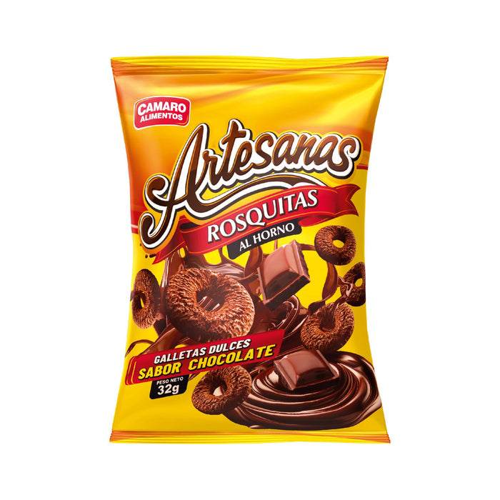 Rosquitas Artesanas Sabor A Chocolate X 32G