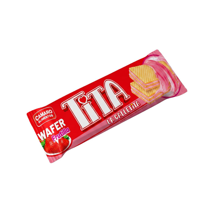 Galleta Wafer Tita Rellena Frutilla X 110G